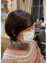 ヘアスペース リズム グリーン(Hair space Rizm green)&nbsp;顔周りカット 30代40代50代60代