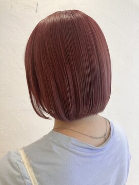 アロマ ヘアルーム 池袋店(AROMA hair room) 大人可愛いショートボブつやカラーデザインカラー/池袋/池袋東口
