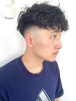 バランス ヘアーデザイン(BALANCE hair design)&nbsp;スペインカール×ローフェード
