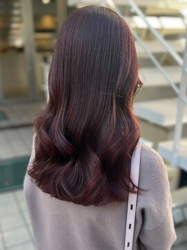 アソビセカンド 原宿(ASOBI 2nd) 前髪/マチルダボブ/ピンクベージュ/インナーグレージュ/ブルー