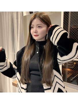 アールサロン 名駅(Rr SALON) 暗髪韓国風チョコレートブラウン