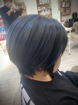 ヘアメイクゼロ 坂戸駅前店(hairmake zero) アシメショート♪