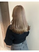 ポノ(po_no)&nbsp;ミルクティーグレージュちょいツートン