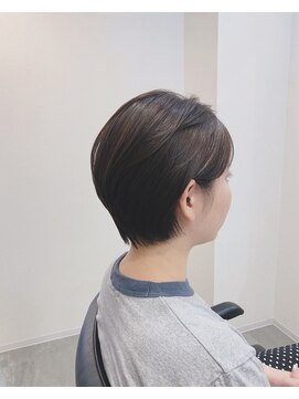 コニー アンド リリー(conne&riri) 【お客様スタイル】透明感の出るダークグレージュ×ショートヘア