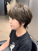 ハルキ ミナト ジャパン オオサカ(HARUKI MINATO japan OSAKA)&nbsp;40代50代60代白髪マッシュショートボブ大人美人くびれ髪質改善