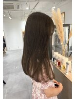 2195ヘアー 世田谷代田(2195hair)&nbsp;くすみベージュ/地毛風カラー/愛され/髪質改善/黒髪ロング