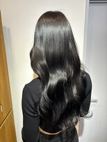 イオエ(ioe)&nbsp;黒髪/ボブルフ/ネビージュ/小顔/ワンレン/髪質改善/グレージュ