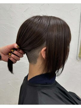 プライズ 表参道原宿店(prize) ツーブロックボブ刈り上げ