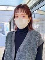 ハピネス 河原町店(Happiness) ローライト　ピンクカラー　オン眉　京都美容室　進詩織