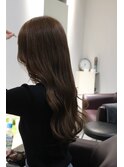 ロング巻き髪