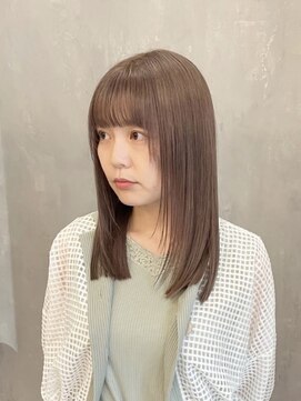 アソビ(Asobi) 【ブリーチ１回】ブラウンベージュ