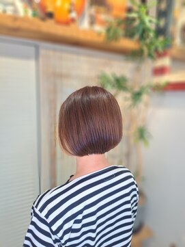 レットイット Letit インナーカラーボブ