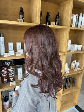 アウラヘアーサロン(aura hair salon) ボルドールビーカラー