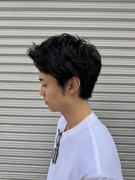 サル(saru) #スパイキーショート × #メンズパーマ