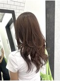 【広島韓国ヘア】韓国ハッシュカット×ナチュラルブラウンカラー