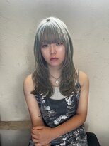 リル 茅ヶ崎(Liru:)&nbsp;【河野凜】ざくざくフェイスレイヤー×ミントグリーン