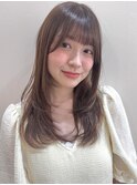 韓国風レイヤー×ハニーグレージュ×美髪×原宿×渋谷×表参道