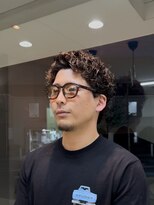 タイドヘアー 高槻2号店(TIDE HAIR)&nbsp;スパイキーショートピンパーマ