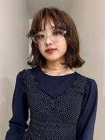 ナービス(NARVIS)&nbsp;ミディアム/ボブ/パーマ/ブラウンベージュ