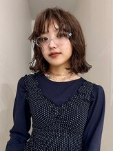 ナービス(NARVIS) ミディアム/ボブ/パーマ/ブラウンベージュ