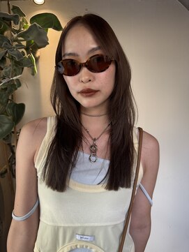 プロス(Pros) 表参道/ブリーチなし／レイヤーカット/ヘアセット