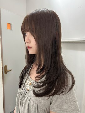 カシェル(cashel) チョコブラウン/ブリーチ無しwカラー