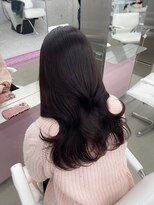 エヌアイ オモテサンドウ(ni omotesando) ピンクラベンダー/レイヤーカット/くびれヘア 上野