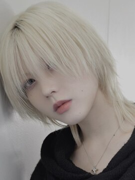 アイトーキョー 下北沢(AI TOKYO) ホワイトブロンド/メンズカット/ウルフ/下北沢