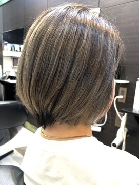 アルファ(alpha) 大人ガーリー/ダークアッシュ/似合わせカット/ミディアムレイヤ