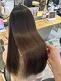 ラフィスヘアー ファン 池袋店(La fith hair fun)&nbsp;髪の表面が整うことで、ツヤが出て綺麗な印象に見えます。