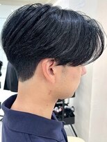ニコ トウキョウ ヨコハマ(nico)&nbsp;メンズセンターパートウルフセンターパートニュアンスパーマ襟足