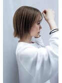 イメチェン前髪ありレイヤーボブクールショートボブレイヤーボブ