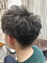 クリエイティブヘアーエィス(creative hair Ace)&nbsp;MEN’S HAIR/サーフカール/刈り上げセンターパート/登米市