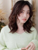 カバーヘア ブリス 戸田公園西口店(COVER HAIR bliss)&nbsp;地毛ハイライトブリーチなしくびれレイヤーウルフミディ20代a