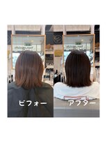 スミカ(sumica)&nbsp;#ブラウン #外ハネ #艶