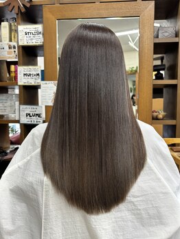 ヘアアンドフェイス ヒップヒップ(Hair&Face Hip． Hip)の写真/メテオカラーで髪質改善を叶えてエイジング毛も輝くうるつや髪へ！★