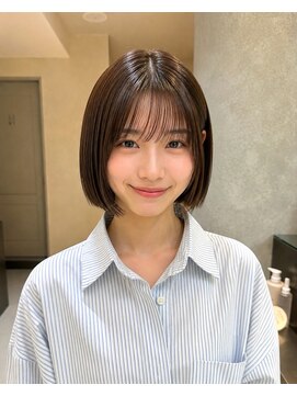 サンド 池袋 2nd(sand) ミニボブ/地毛風縮毛矯正/縮毛矯正