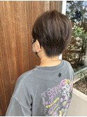 艶カラー×大人ショート