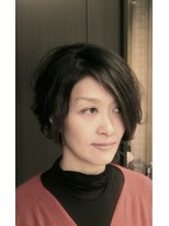 OHI 赤羽店 大人なアシメボブ
