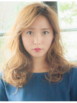 アドラーブル はなみずき店(adorable) 【adorable】透明感♪大人外国人風♪大胆リッチウェーブ