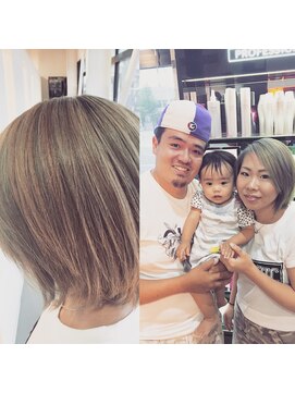 ヘアーズクリエーション ザップ太田店(HAIR'S CREATION) グラデーションボブ