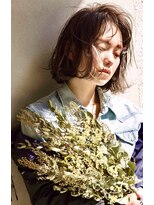 ヘアーアンドアトリエ マール(Hair&Atelier Marl)&nbsp;【Marl】ダークグレージュの抜け感ボブスタイル♪