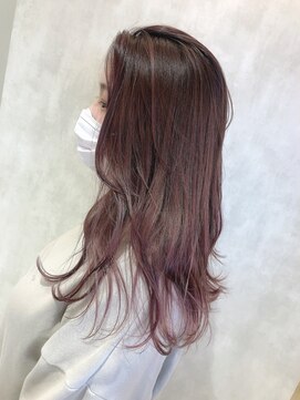 フィゼル あべのルシアス店(Aujua fizelle) カシスピンク＊増崎彩乃