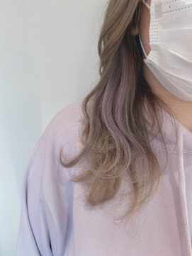 アロス ヘアー(Aross hair) エアリーミディインナーカラー