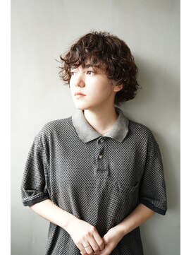 サニー(Sany) くるくるマッシュショート【祐天寺/パーマ/ボブ/ショート】