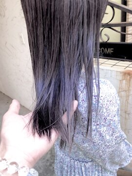 ナナカバイミーツハンド(nana.ca by meetsHAND) シルバー × ラベンダーグレージュ