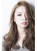 〈mielhair新宿〉バレイヤージュ 大人ウェーブ