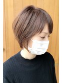 大人綺麗オシャレひし形くびれショート◇20代30代40代50代ヘア