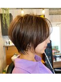 丸みショート☆
