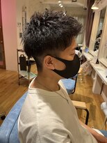 アヴァンス 天王寺店(AVANCE.)&nbsp;MEN'S HAIR 癖毛×アイロンスタイリング